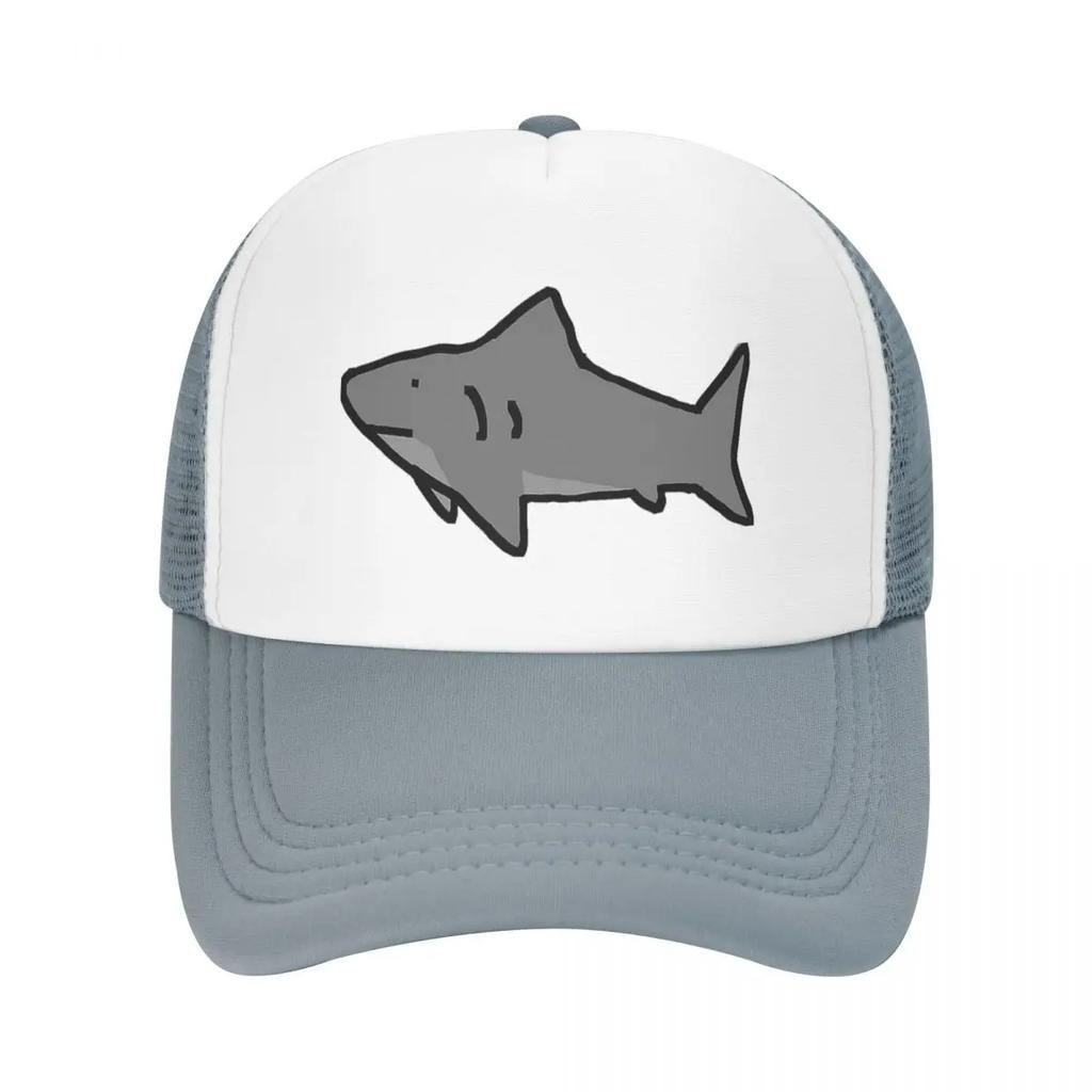 Shark Cap Fashion Casual Mesh Baseball Caps Adjustable Hat Hip Hop Summer Unisex Baseball Hats Polychromatic