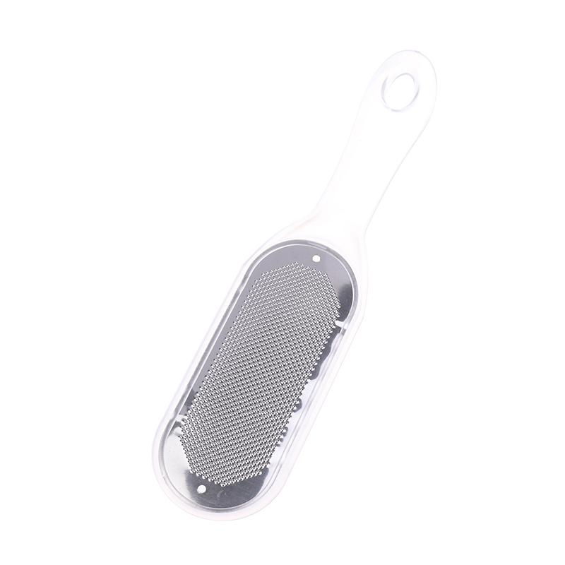 Pedicure Tools Heel Scratcher Files Artifact Exfoliating Calluses Brush Stainless Steel Foot Sharpening Double-Sided Pedicura