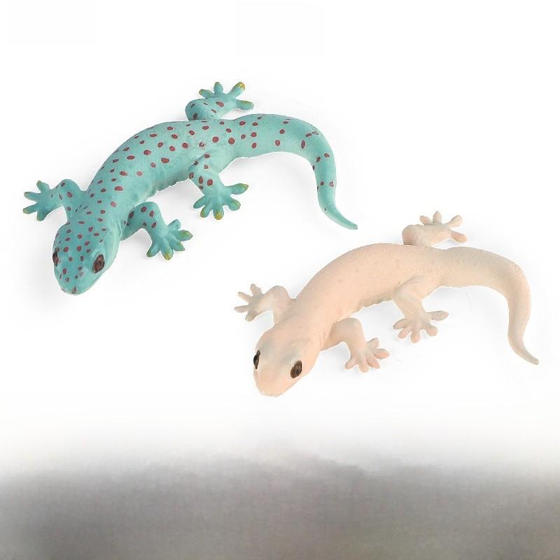 Children Realistic Lizard Animal Model Plastic Decor For Education And Play
