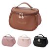 Stylish Large-Capacity Waterproof Makeup Bag with Handle – Portable Luxury Lipstick Storage