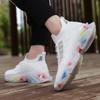 Men's Shoes Fashion Casual Men's Shoes Outdoor Jogging Shoes Trend Flying Weaving Sneakers