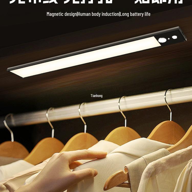 Rechargeable Wireless Motion Sensor Cabinet Lights with Magnetic Strip