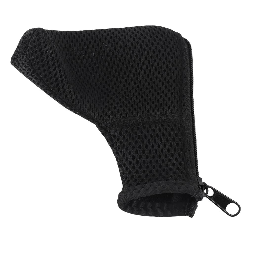 L Shaped Mesh   Head Cover     Putter Headcover  or Bag with   Closure