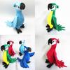Charming 30cm Rio Movie Plush Toy Parrot Bird Stuffed Animal Doll For Playtime Fun