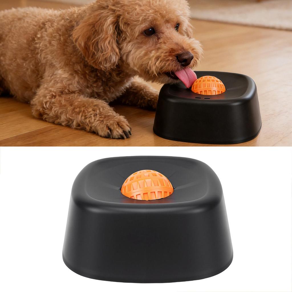 Slow Feeder Lick Bowl Spill Proof Liquid Treat Lick Bowl Dog Licking Treat Dispenser for Bone Broth Yogurt