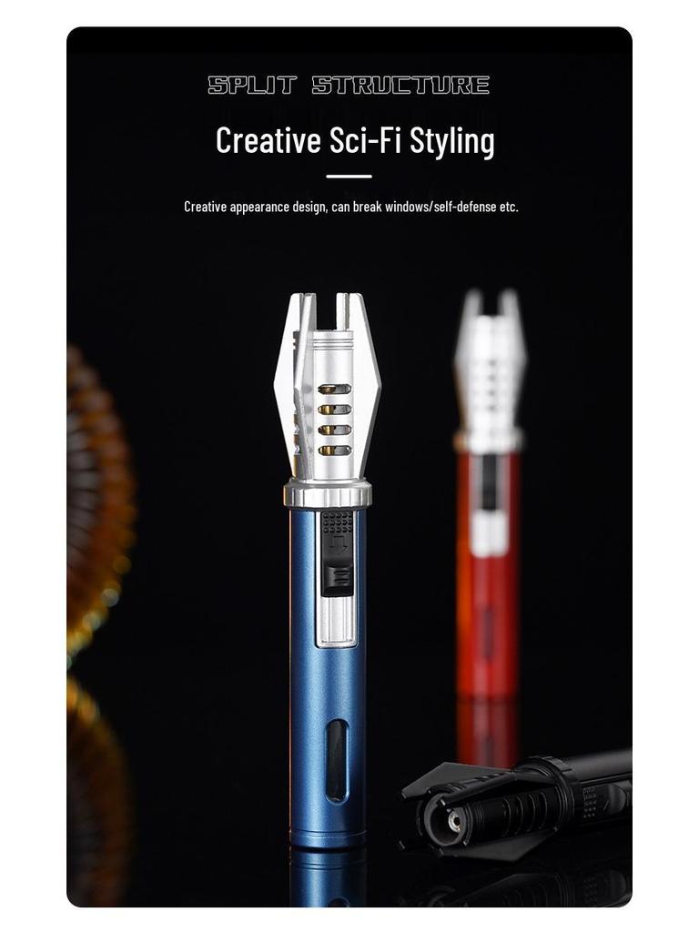 TikTok Trend Handheld Windproof Welding Torch - High Power, High Temp Resistant Flame.
