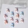 Cute 3D Bear Bow Nail Art Accessories: 5-Piece Cartoon Animal Spray Paint Decorations