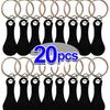 3/20pcs Metal Shopping Cart Tokens Trolley Token Key Ring Decorative Keychain Multipurpose Shopping Portable For Home Outdoor