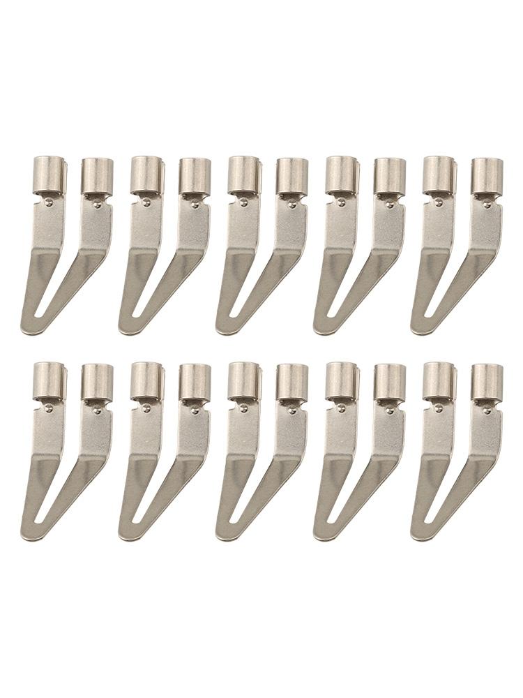 Soldering Iron Replacement Tips 10pcs Smooth Head Set for Plastic Welding
