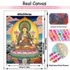 5D Religiöse Kunst Diamant Malerei DIY Buddha Lotus Kreuz Stickerei Volle Quadratische Kreis Mosaik Puzzle Dekoration Handwerk