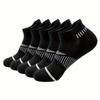 5 Pairs Of Men'S Short Socks Cotton Sweat-Absorbing Deodorant Sports Socks Low-Top Shallow Mouth Four-Season Short Men'S Socks