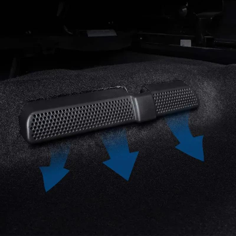 Air Outlet Cover for Toyota Highlander Kluger XU70 ~  Under Rear Seat Car Conditioner Ventilation Exhaust Accessorie