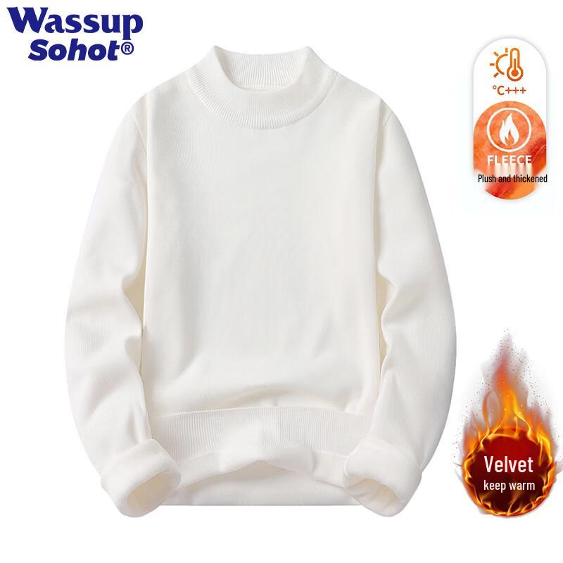 Wassup Sohot Japanese-Style Oversized Mock Neck Sweater