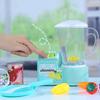 1 Set Puppenhaus Musik Saftmixer Licht und Unterhaltung Sicheres elektrisches Spielzeug Saftmixer mit Sechs