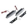 2pcs 8 LED Daytime Running Lights Car Driving DRL Fog Lights White Light 12V Driving Light Lamp (DRL) Fog Light, Under Bumper