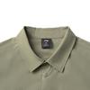 Li Ning CF Sport Casual Simple Loose Color Block Short Sleeve Shirt Men Shirts Green ASHV051-3