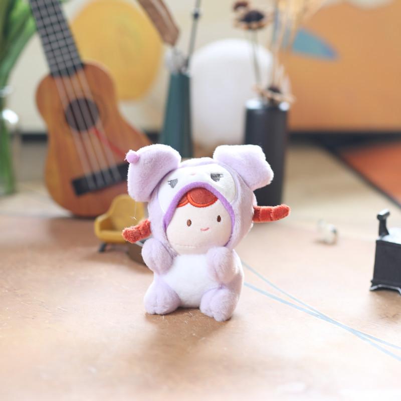 

Милый Милый Девочка Клубничный Медведь Плюшевый Подвеска Плюшевая Игрушка Кукла Куломи Подвеска для Сумки Брелок Кукла 13 cm.