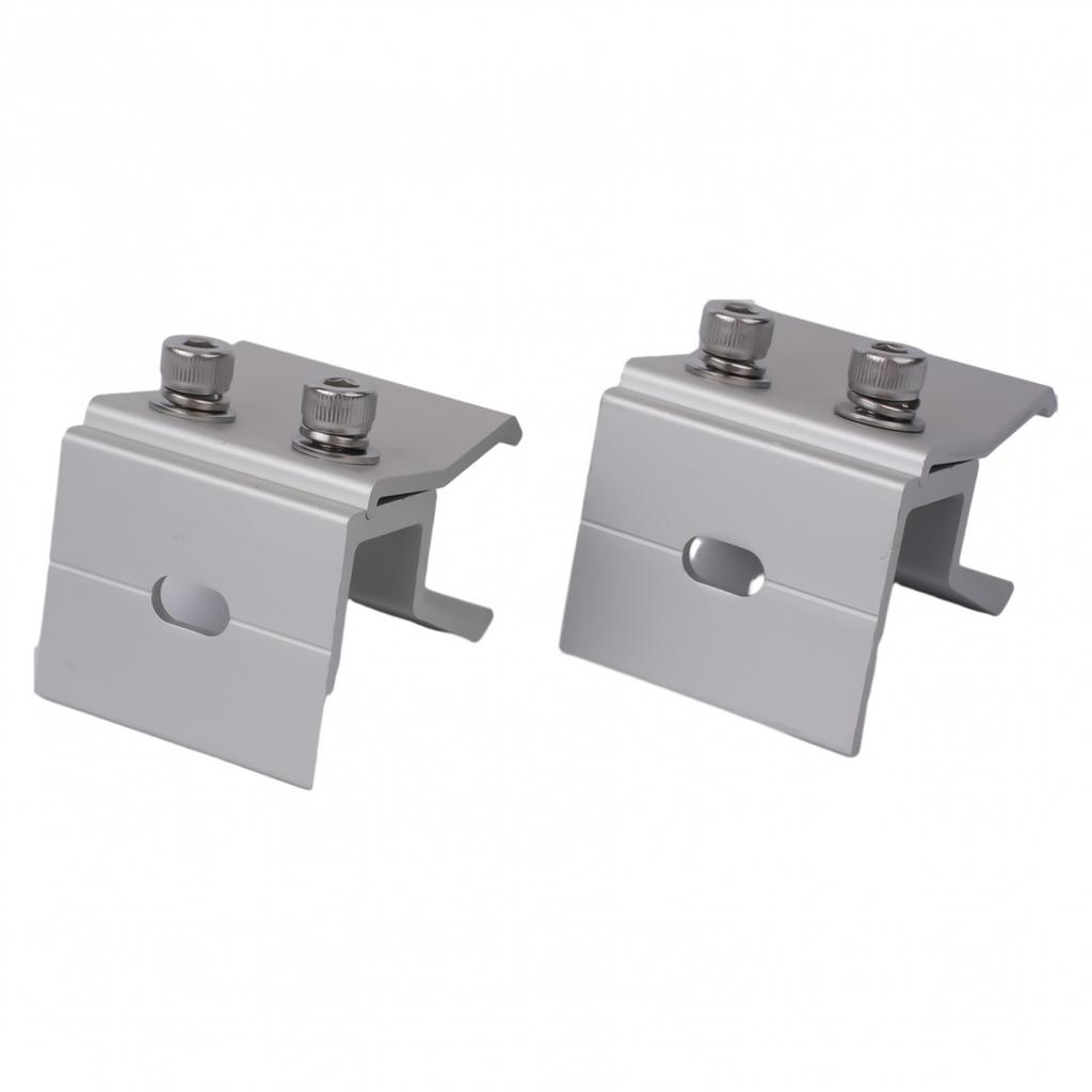 1/4pcs Aluminium Standing Seam Clamp For Fixing Structures