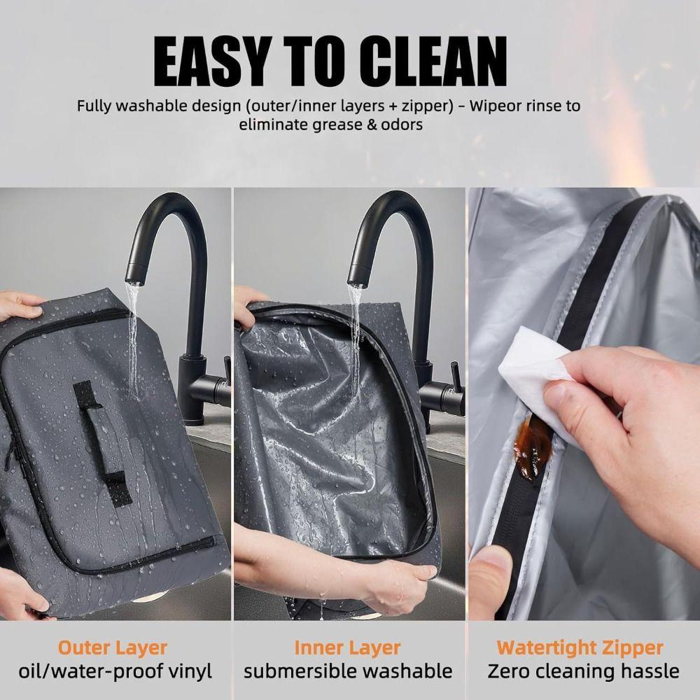 270° Opening Meat Resting Bag Insulated Insulated Bag New Design BBQ Blanket  for Resting Meat