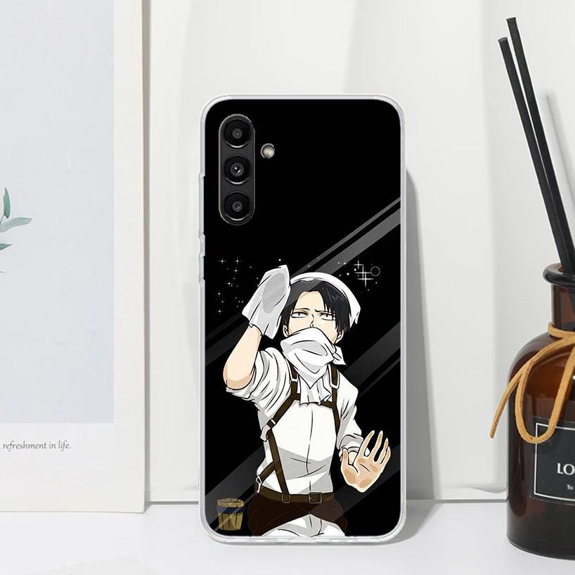 Attack-Titan Levi Phone Case For Samsung Galaxy A17 A37 A57 A16 A26 A36 A56 A15 A25 A35 A55 A14 A24 A34 A54 A13 A23 A33 A53 A07