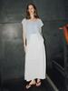 Aeskoneo Clean Line Nylon Skirt White At6Skb030Wt