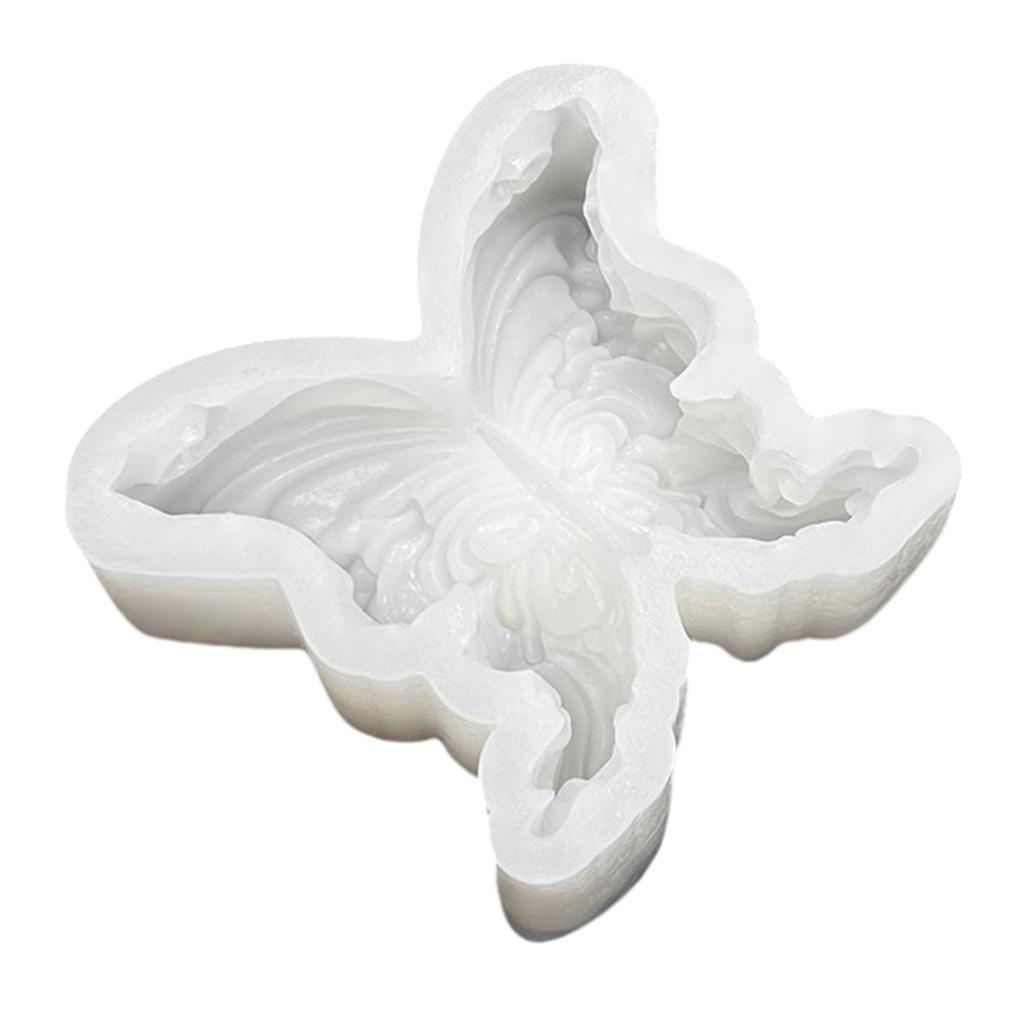 Butterfly Shape Silicone Candle Molds for Epoxy Resin Candle Soap Home Decoration Fondant Silicone Molds for Cake Baking