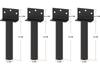 4pcs Multifunctional Adjustable Furniture Legs with Installation Tools and Screws Support Rod Home Column Bracket Furniture Legs