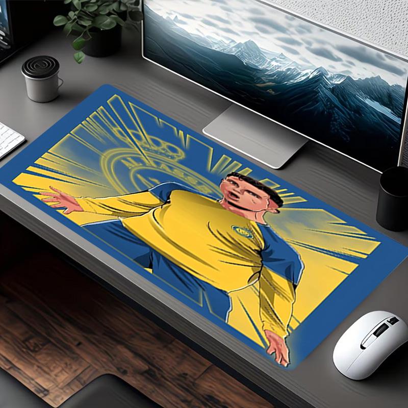 Cristiano Ronaldo Print Mouse Pad, for Keyboard Pad Laptop PC Mat for Office Home Use, Desk Decor, Perfect Birthday Gift for Gamers