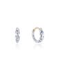 Lloyd Balloon Twist 10K Gold One-Touch Hoop Earrings Lotp3015T
