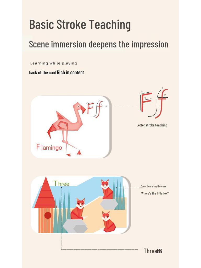 Little Migratory Birds: Number & Letter Matching Puzzle for Kids