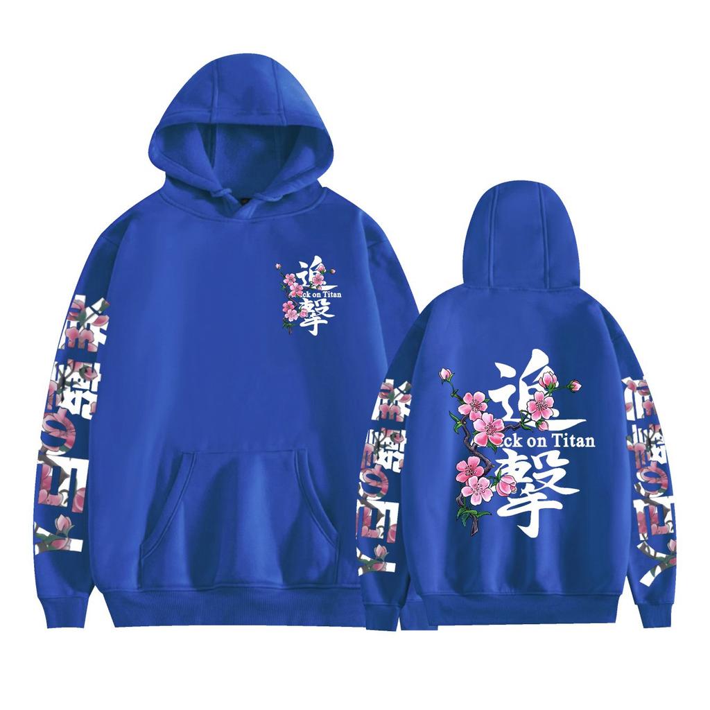 Attack On Giants Surrounding Hoodies Loose Casual Men's Women's Trendy Autumn/Winter Hoodie