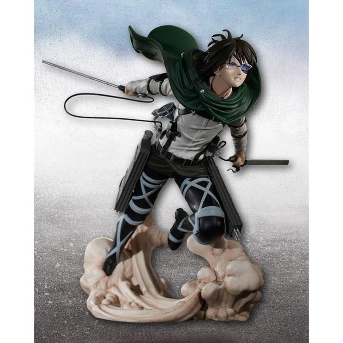 Ichiban Kuji Attack on Titan -Ground Roar- C Prize Hanji 14th Commander of the Survey Corps Figure, Black