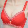 Female Underwear Breast Push Up Bra Deep Thick Padded Brassiere Lace Bras Women Bra Sports Bra