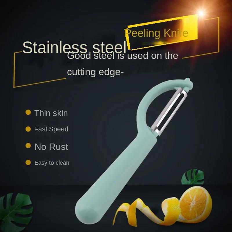 1 Pcs Edelstahl Obst Gemüse Schäler Kartoffeln Schäler Karotte Peeling Werkzeug Obst Schaber Küche Gadget Zubehör