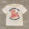 Coquette Aesthetic Bear Shirt, Strawberry Jams Meme (Unisex S-4XL)