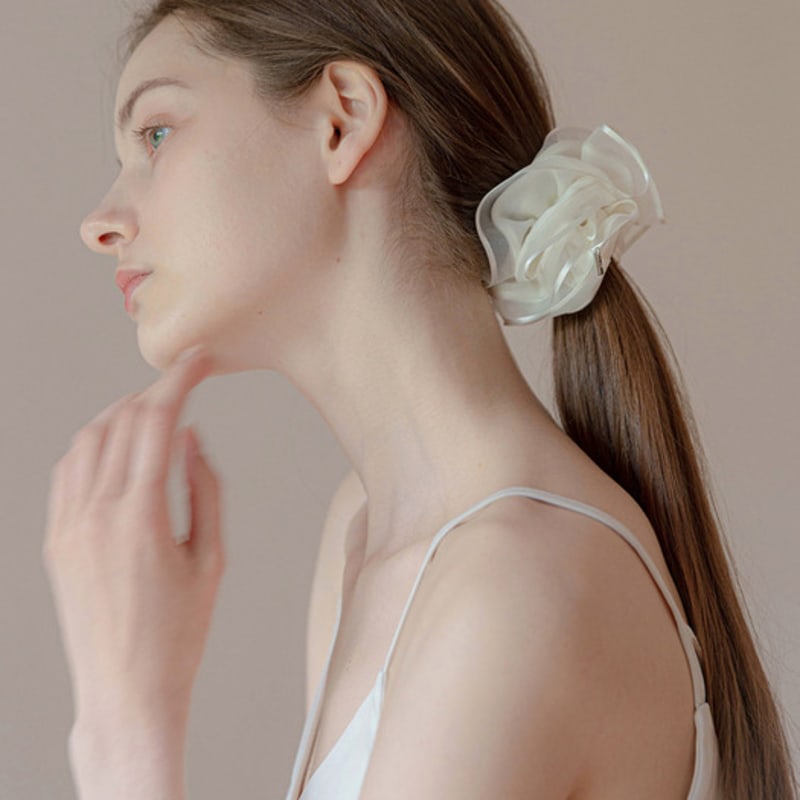 Jean Paul Clarisse Double Frill Scrunchie JP-22-088S