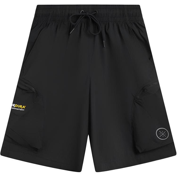 

Li Ning Sport Простые Буквы Кружево Удобные Универсальные Свободные Прямые Повседневные Шорты Мужские шорты AKSV067-1 M