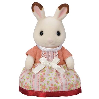 Sylvanian Families Doll Rabbit ST Mark Certification For Ages 3 and Up Toy Dollhouse Sylvanian Families EPOCH [Chocolate Mother] U-101