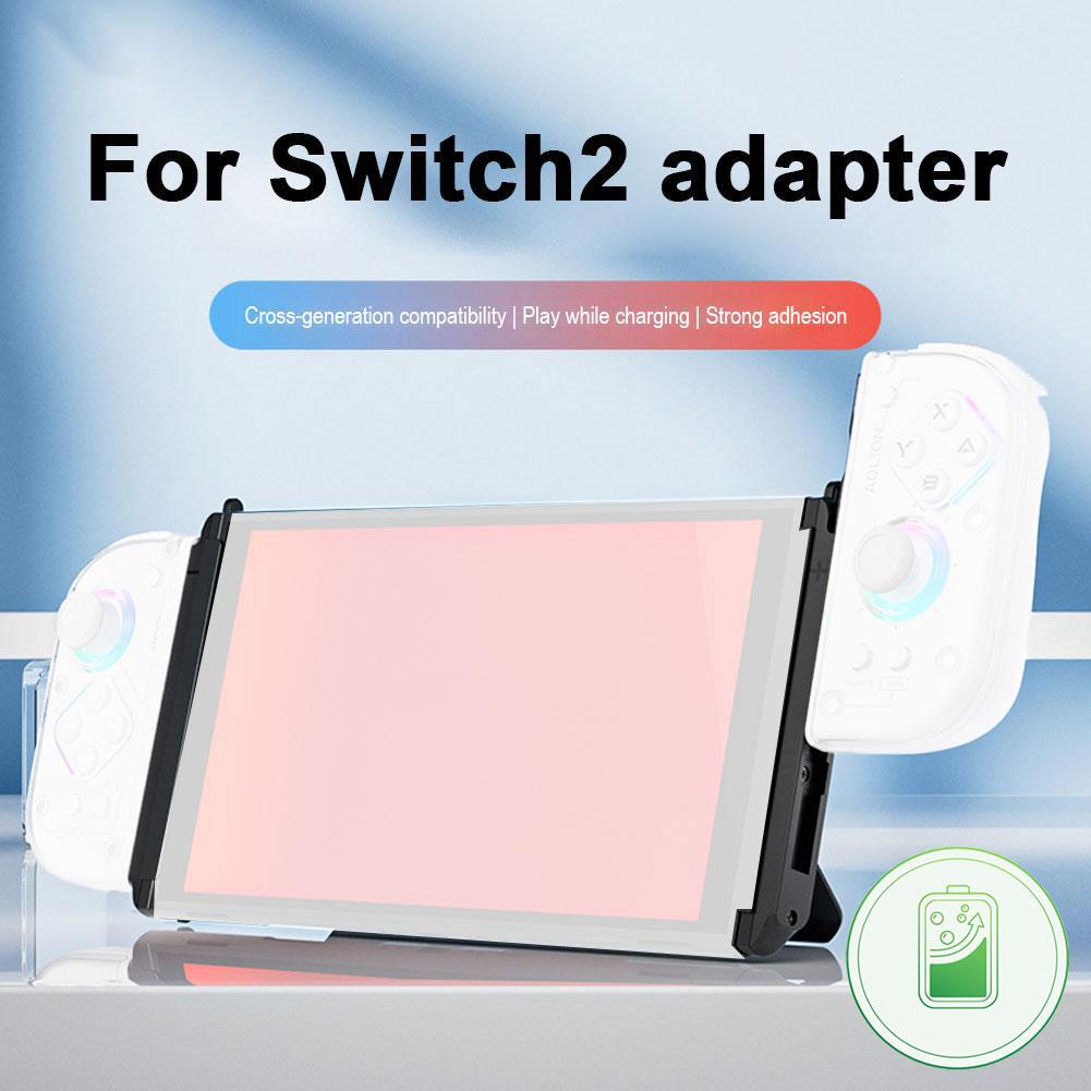 Griffadapter Für Nintendo Switch2 Host Wiederaufladbarer Magnetischer Konverter Für NS2 JoyCon Game Controller Adapter Zubehör