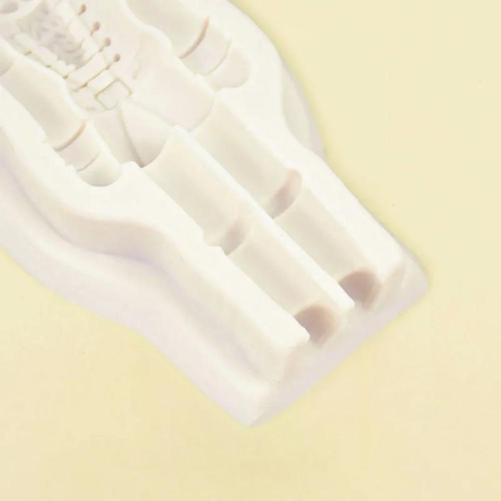 Three-dimensional Nutcracker Soldier Chocolate Mould Clear Details Fondant Cake Mold  Xmas