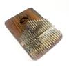 black ebony black walnut solid wood thumb mini mini thumb mini kalimba easy for storage bag included of black ebony solid Yaenkaku, 17-note kalimba,