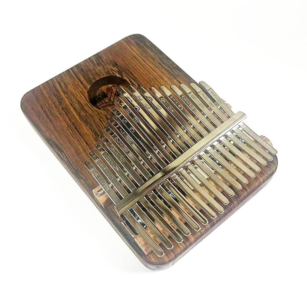 black ebony black walnut solid wood thumb mini mini thumb mini kalimba easy for storage bag included of black ebony solid Yaenkaku, 17-note kalimba,