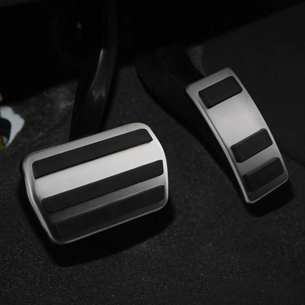 pdzh2 Car Pedals for Ford New Focus Mk4 2018 - 2023 for Lincoln Corsair 2020 2021 Gas Brake Pedal Cover Stainless Steel Accessories