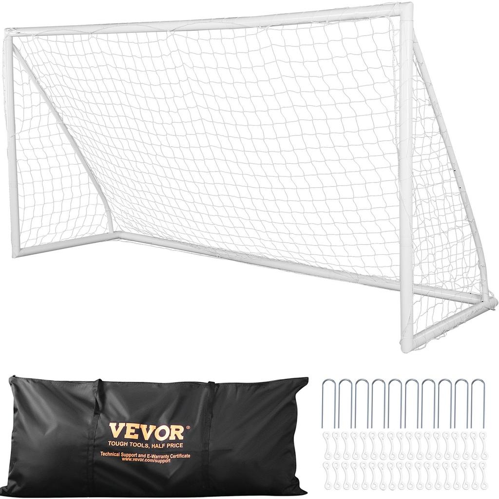 Portable Soccer Goal, 12x6 Ft Soccer Net, Adults Kids Backyard Soccer Net, Large Practice Soccer Net, Youth Training Soccer Goal Set, All-Weather
