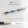CROSS Wanderlust Malta Ballpoint Pen Water-Based NAT0755-4 (Officially Imported)