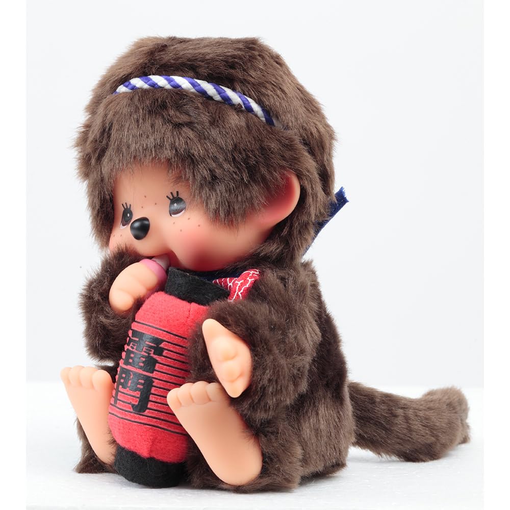 Kyugetsu Official Original Asakusa Kaminarimon Monchhichi Sitting Figure IPM-23-Z