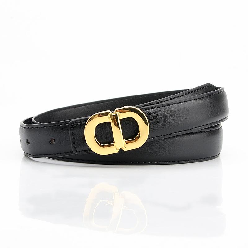 

Женский универсальный модный кожаный ремень с пряжкой из сплава для платьев, костюмов и брюк