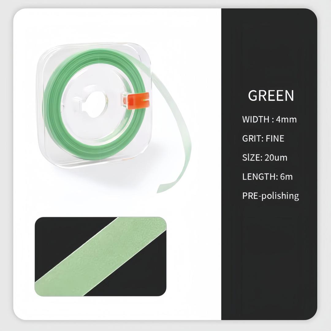 1Roll Dental Resin Polishing Strip Orthodontic Polishing Strip Material Adjacent Opening Teeth Disposable Sand Strip Dental Tool