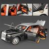 1/18 Rolls-Royce Phantom Alliage Luxy Modèle de Voiture Moulages sous Pression Véhicules Jouets en Métal Modèle de Voiture Simulation Son Lumière Collection Cadeaux pour Enfants