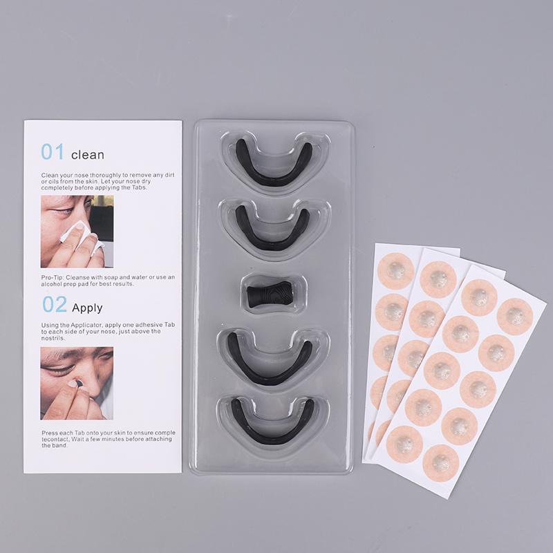 

1 комплект расширителей носового дыхания магнитные носовые полоски увеличивают воздух улучшают качество сна уменьшают храп чёрный